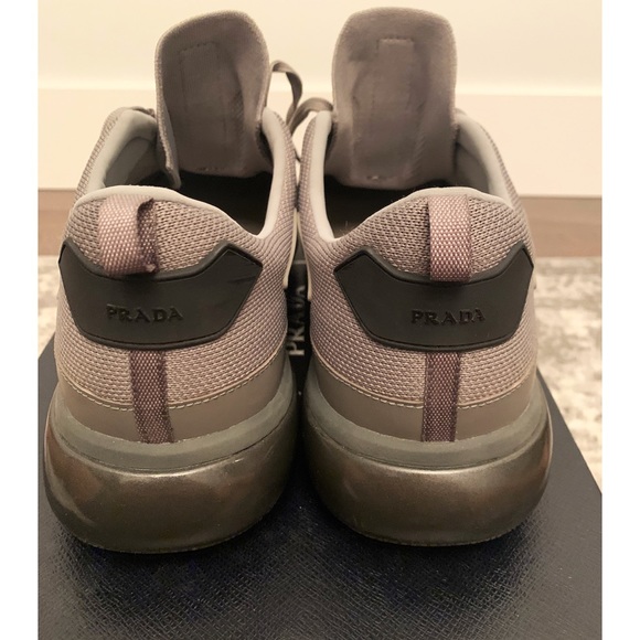 Authentic PRADA Sport Knit Runners Sneakers - Picture 5 of 8